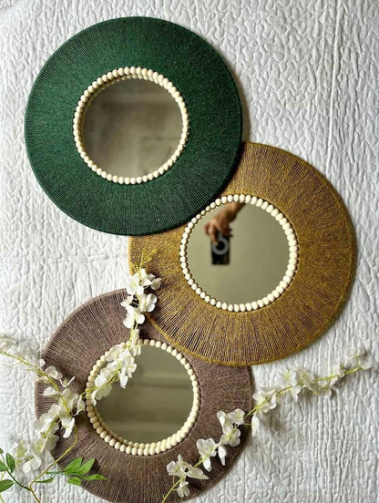 Set de 3 Décorations Murales Marocaines – Cercles Artisanaux | Plusieurs Couleurs