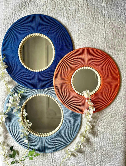Set de 3 Décorations Murales Marocaines – Cercles Artisanaux | Plusieurs Couleurs