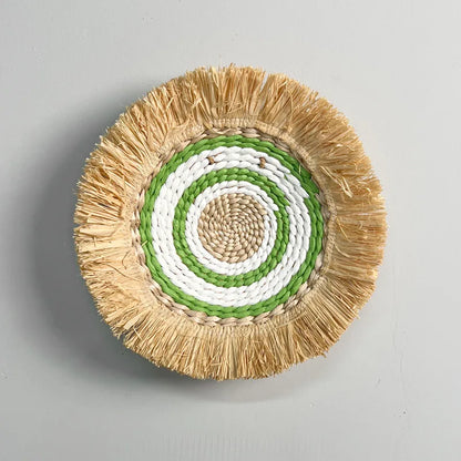 Lafite Grass Whisker Edge Wall Decoration Creative Straw Woven Wall Hang