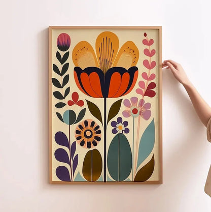 Set of 3 Scandinavian Art  Poster for Living Room Wall Decor