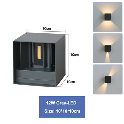 Outdoor Aluminum Wall Light