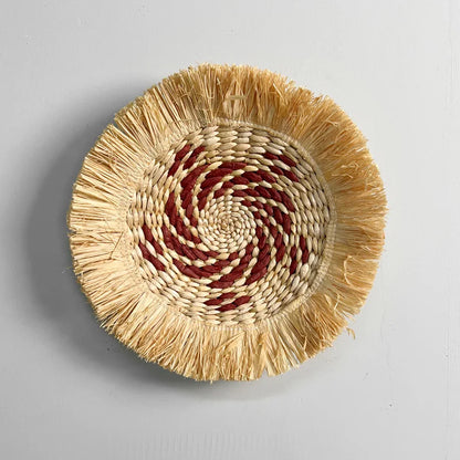 Lafite Grass Whisker Edge Wall Decoration Creative Straw Woven Wall Hang