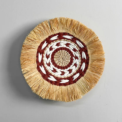 Lafite Grass Whisker Edge Wall Decoration Creative Straw Woven Wall Hang
