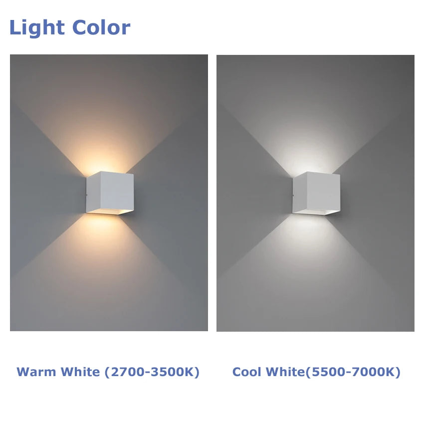 Outdoor Aluminum Wall Light