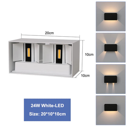 Outdoor Aluminum Wall Light