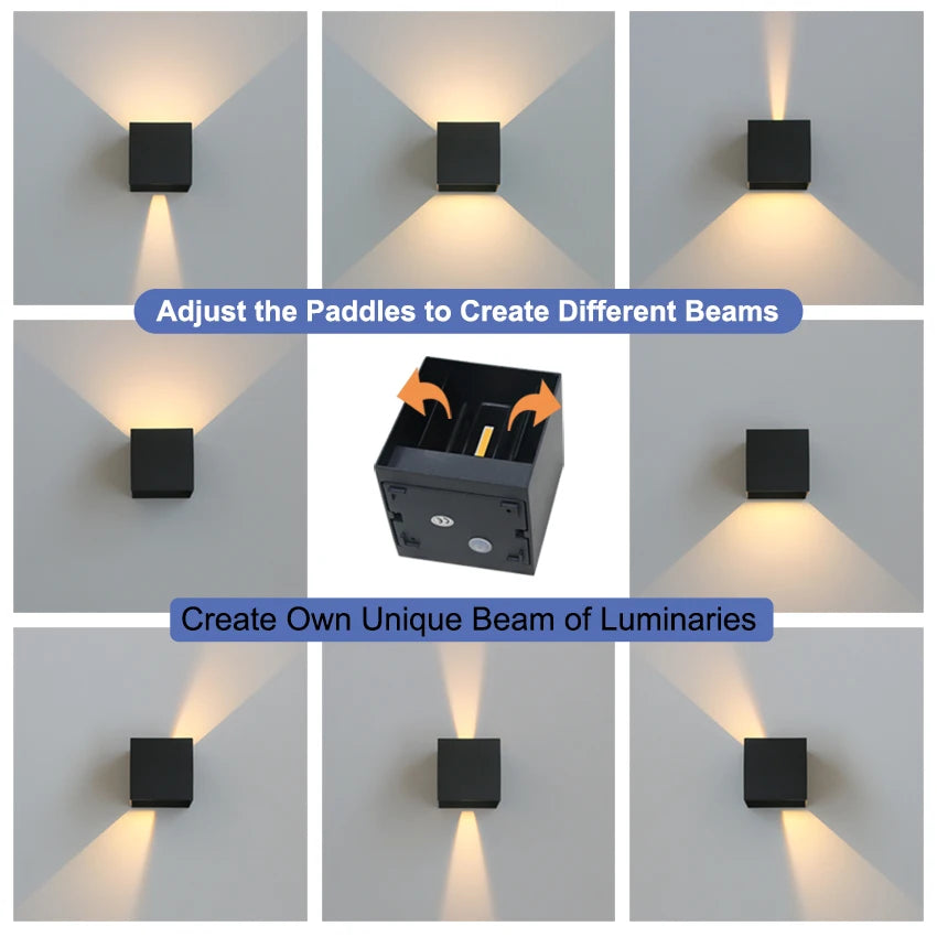 Outdoor Aluminum Wall Light
